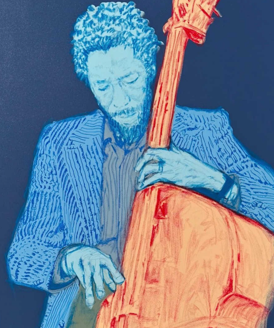 Man playing cello