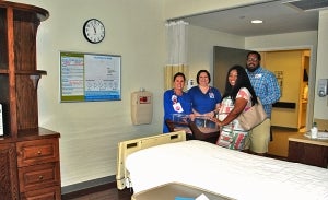 people in hospital room