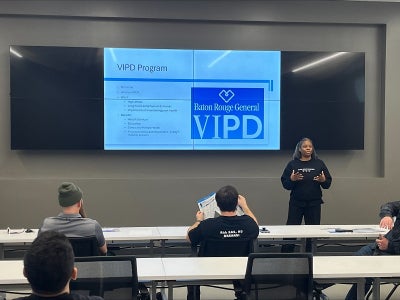 In Service Presentation VIPD